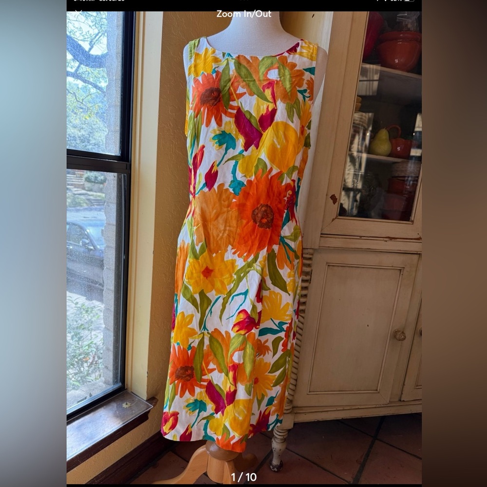 Vintage Floral Dress